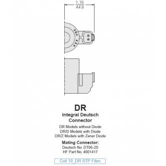 Coil 12VDC 20W fi16 h = 51.3mm